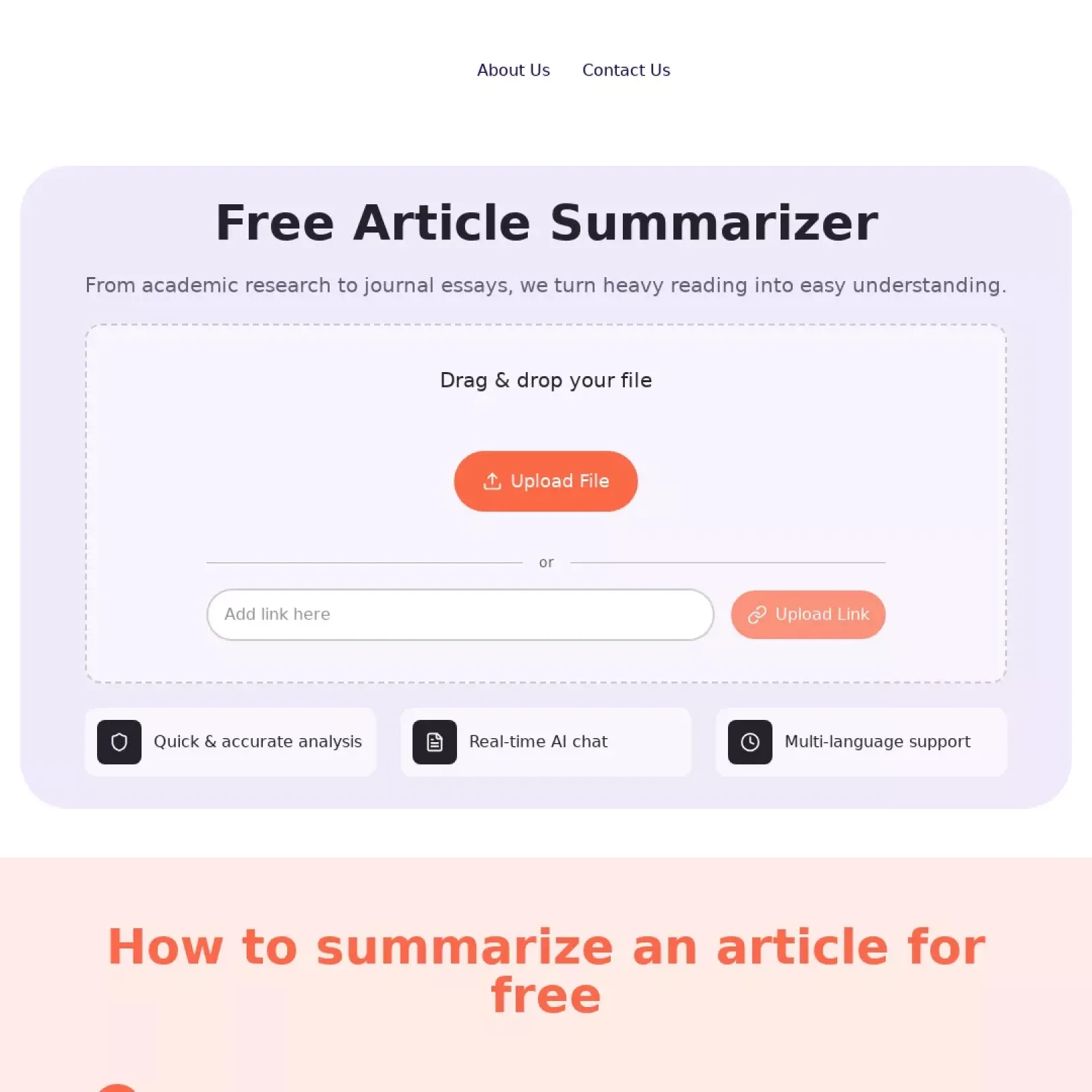 ArticleSummarizer.com